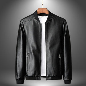 Manuel | Giacca di Pelle Artigianale Estiva da Uomo