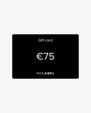 No Label Gift card 75