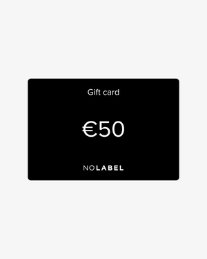 No Label Gift card 50