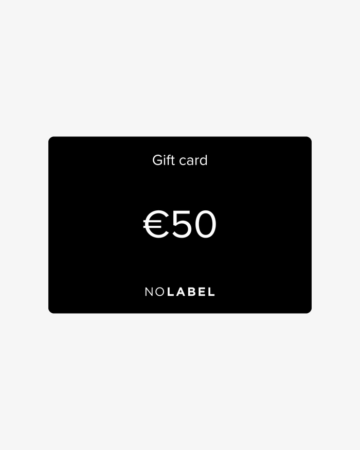 No Label Gift card 50