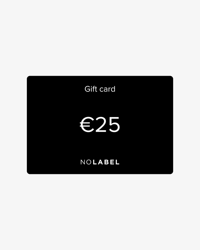 No Label Gift card 25