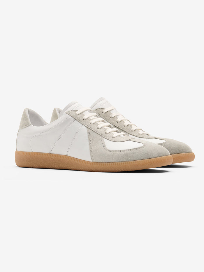 Carson Leather Suede FW01001-WHT