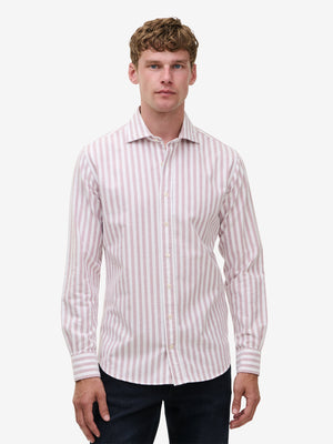 Specialist Placket Striped Brushed Cotton SH20233-BRG